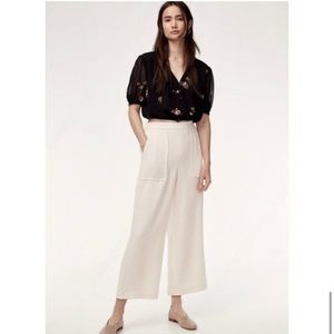 Aritzia Wilfred Boissier Wide Leg Pant